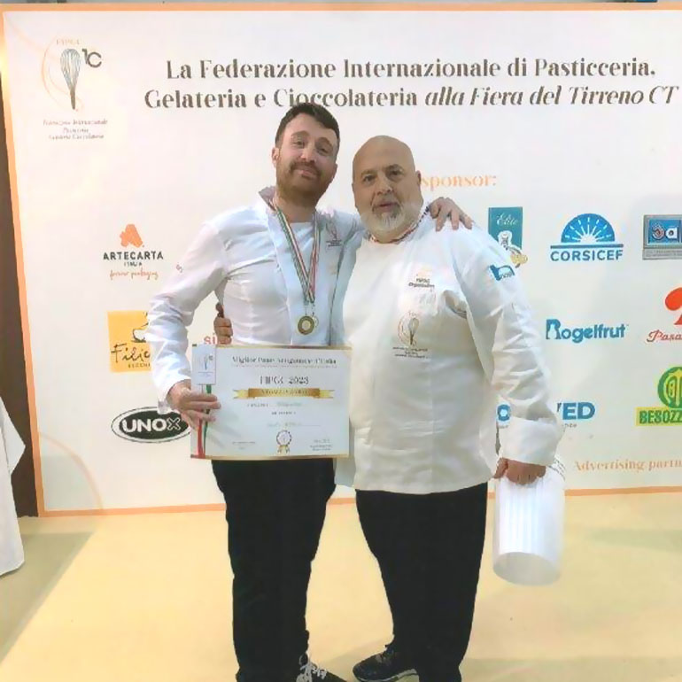 Roiati Federazione nazionale di panetteria gelateria e cioccolateria alla fiera del tirreno CT-q