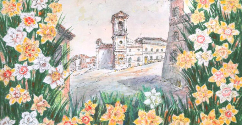 Rocca Priora e i Narcisi di Antonio Nalin-2