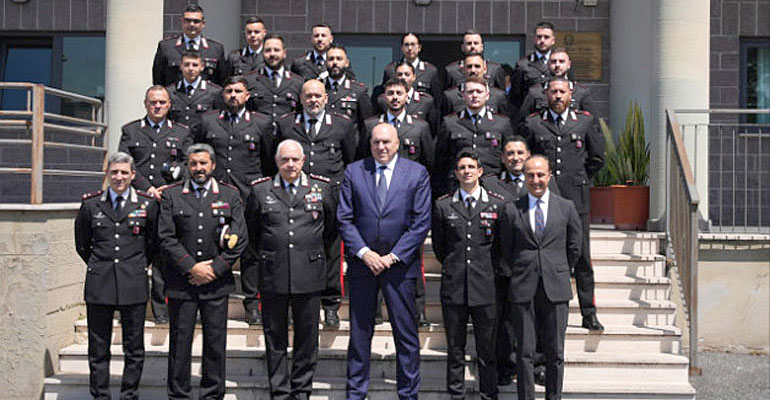 Roma-Ministro_Crosetto-visita-Stazioni_CC-Tor_Bella_Monaca-e-Tor_Vergata-8