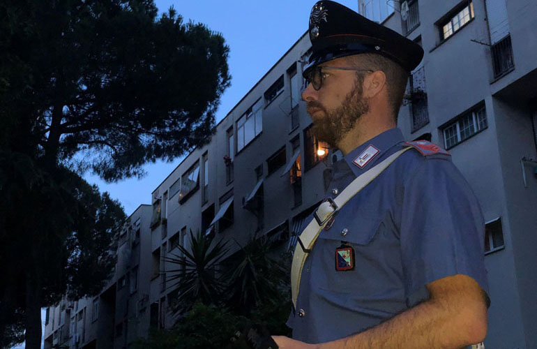 PROVINCIALE - Parte della droga sequestrata dai Carabinieri (1)