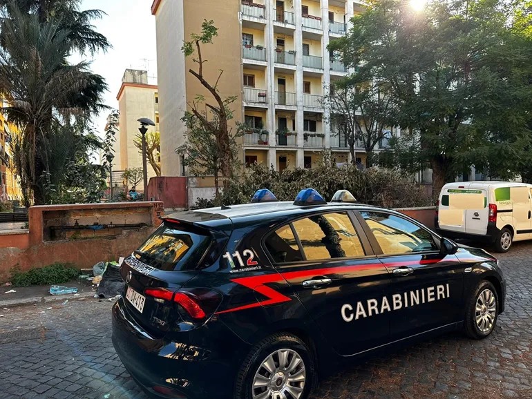 CASILINA - Le operazioni dei Carabinieri in zona Quarticciolo (10) 1