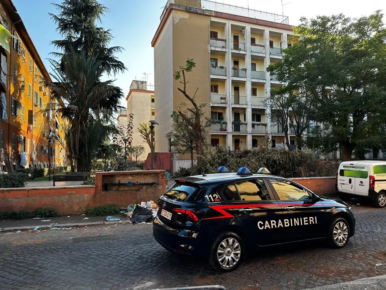 CASILINA - Le operazioni dei Carabinieri in zona Quarticciolo (5) 1