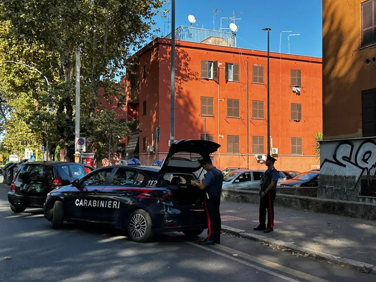 CASILINA - Le operazioni dei Carabinieri in zona Quarticciolo (6) 1