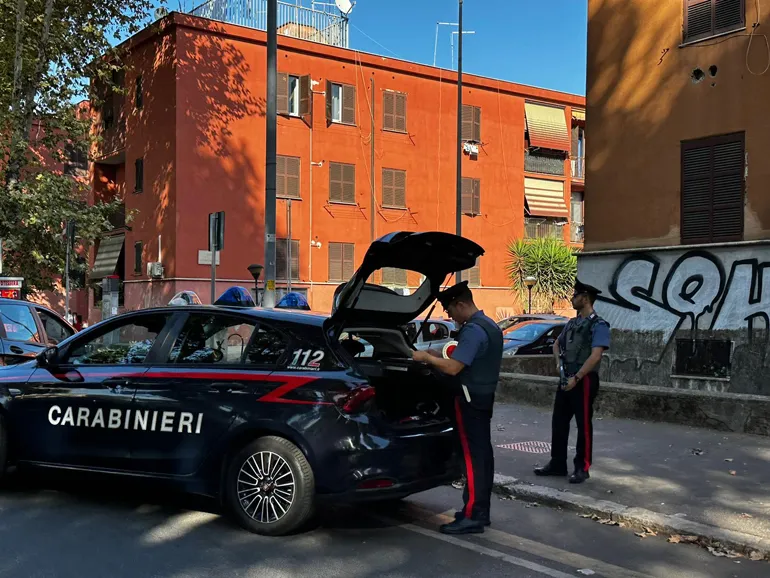 CASILINA - Le operazioni dei Carabinieri in zona Quarticciolo (7) 1