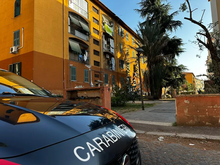 CASILINA - Le operazioni dei Carabinieri in zona Quarticciolo (9) 1