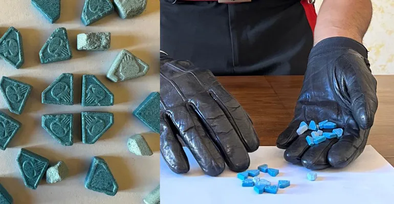 CENTRO – Sequestro droga Blue Punisher