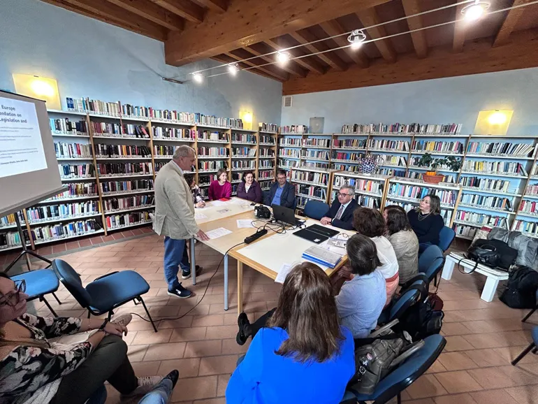 Delegazione bibl romeni a Rocca Priora-770