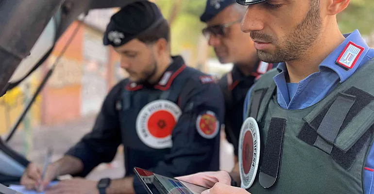 MONTESACRO – I Controlli dei Carabinieri a San Basilio (4)