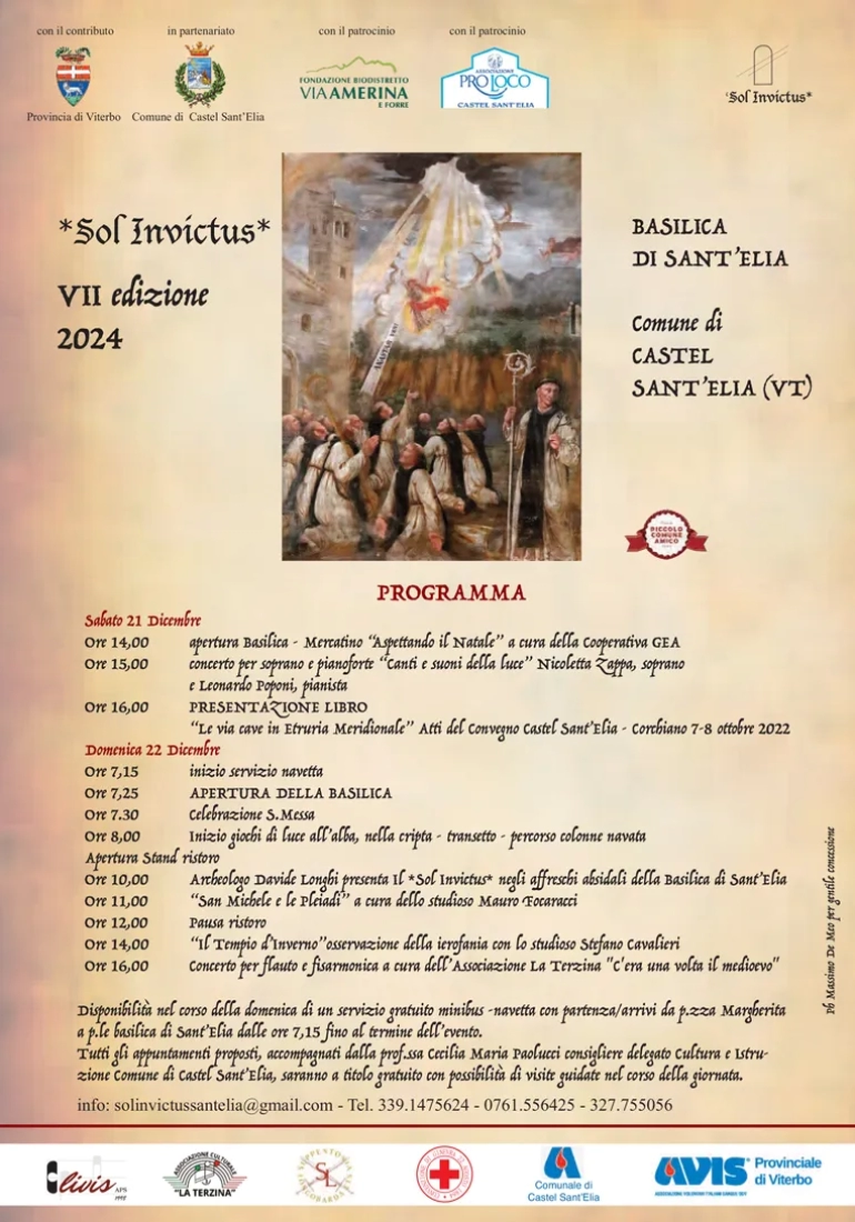 sol invictus 2024-programma