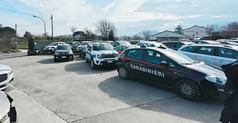 COLLEFERRO – Sequestro autodemolizioni (3) 1