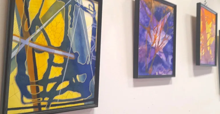 Alcuni quadri in mostra