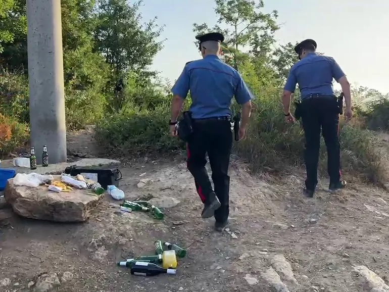 BRACCIANO – I Carabinieri impegnati durante le attività di controllo 770(4)