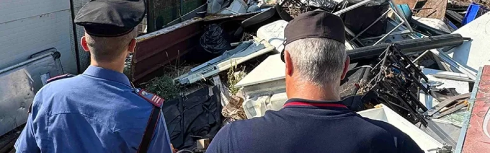 TIVOLI – L’intervento dei Carabinieri presso la discarica abusiva 770(3)