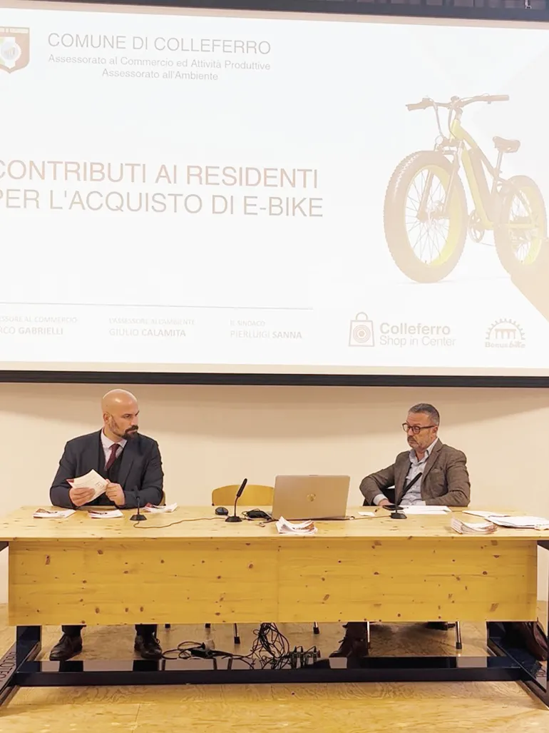 Colleferro-Bici_elettriche-Calamita-Gabrielli