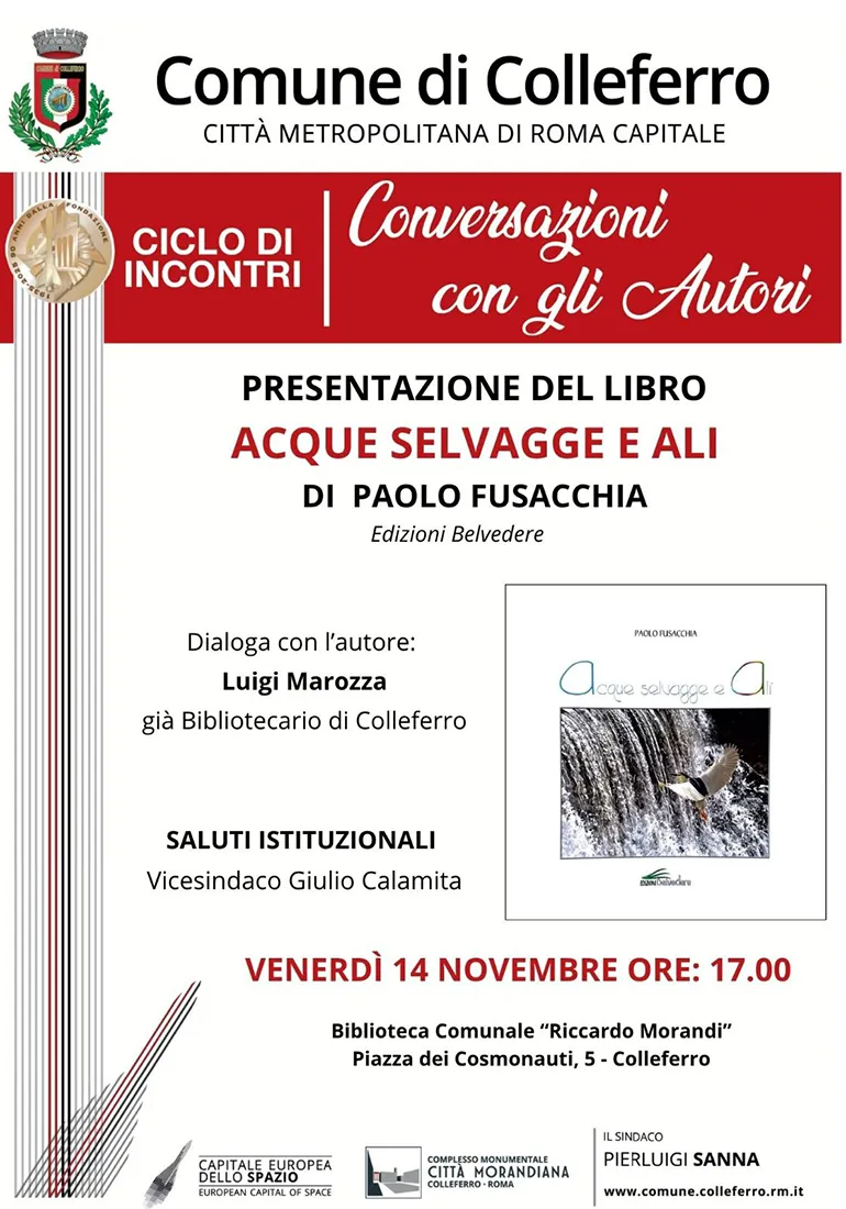 01 – Presentazione Libro – Acque selvagge e ali