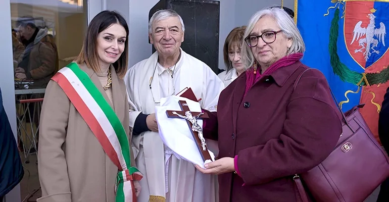 Inaugurazione Crocifisso