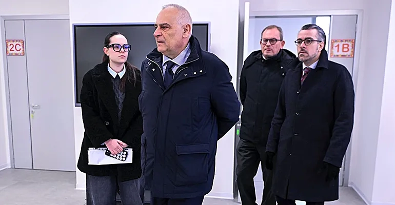 Inaugurazione Prefetto Giannini a scuola