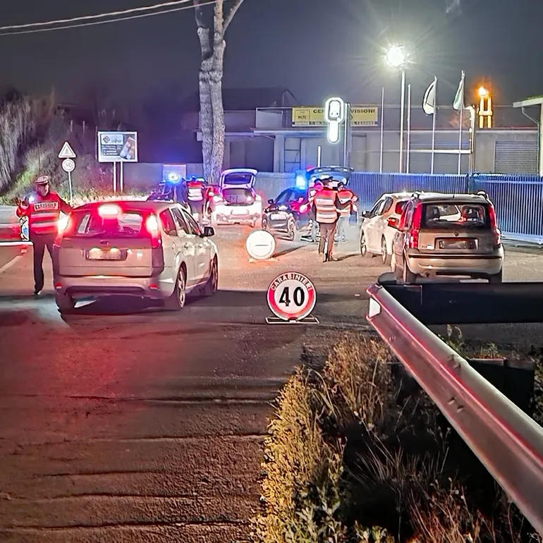 CASTEL GANDOLFO – I Carabinieri impegnati nei controlli (1)