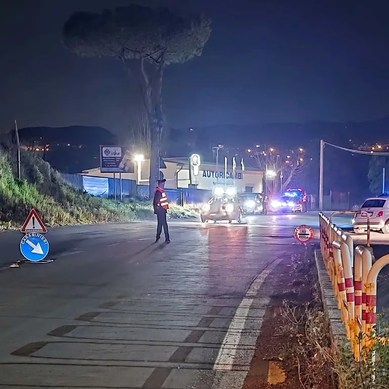 CASTEL GANDOLFO – I Carabinieri impegnati nei controlli (2)