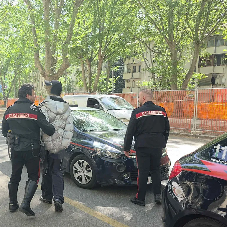 CASILINA – I Carabinieri imegnati nei controlli del Quarticciolo (2)