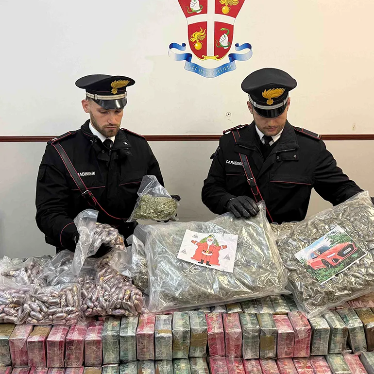 CASSIA – Sequestro di 500 kg di droga eseguito dai Carabinieri (2)
