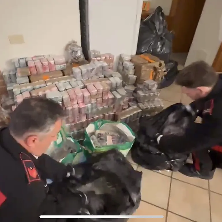 CASSIA – Sequestro di 500 kg di droga eseguito dai Carabinieri (5)