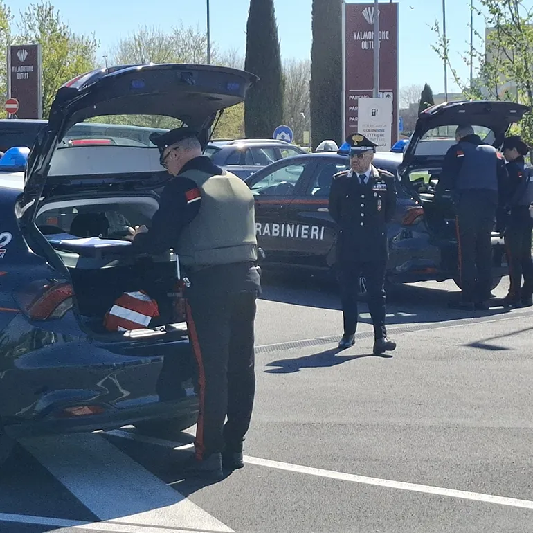 COLLEFERRO – Controlli stradali Valmontone Outlet 1 (1)