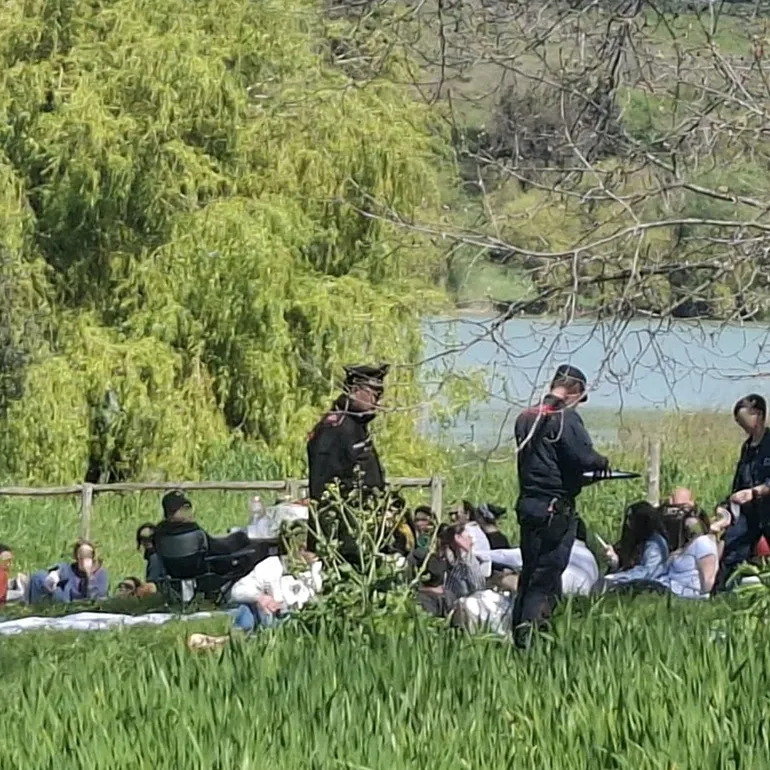 COLLEFERRO – Controllo Lago di Giulianello
