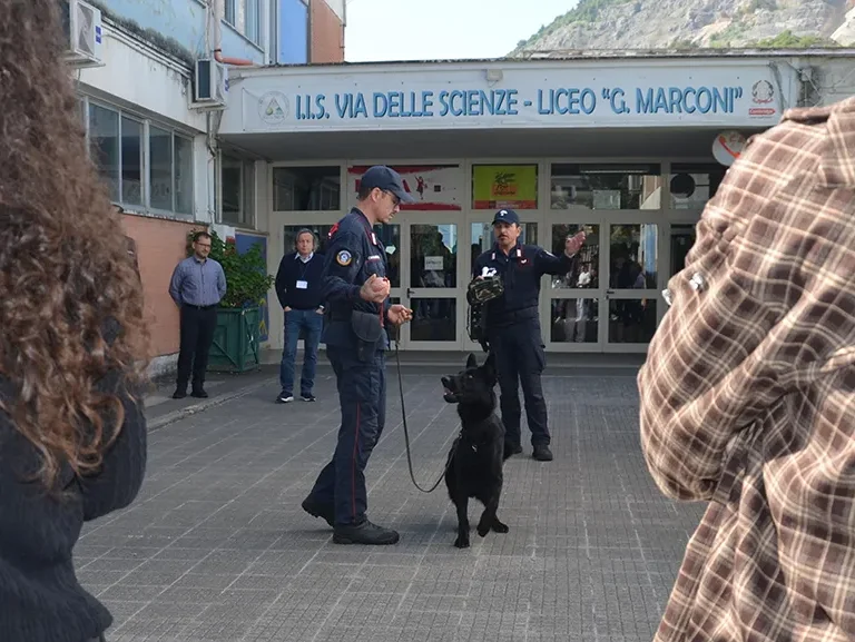 COLLEFERRO - I Carabinieri incontrano gli studenti (2)