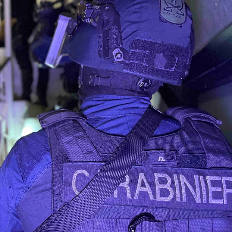 PROVINCIALE - I Carabinieri impegnati nell'operazione (3)