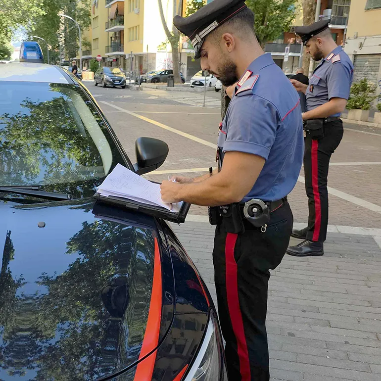 CASILINA - Controlli dei Carabinieri nel quartiere Cinecittà (3)