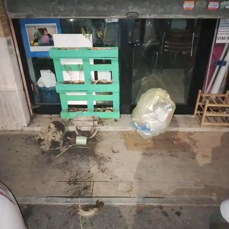 Ciampino-vandalismo