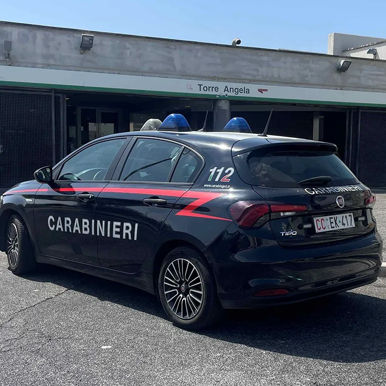 FRASCATI - Controlli lungo la metro C e periferia est con Tuscania (1)